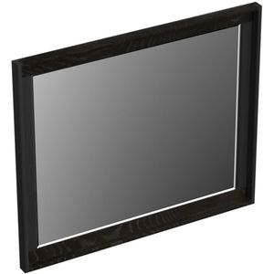 Spiegel forzalaqua reno 59.5x2x50 cm eiken black oiled