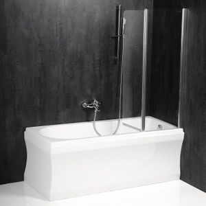 Badwand vouwbaar sapho paloma 90 cm