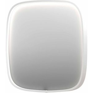 Spiegel ink sp31 60x4x60 cm incl. Led-verlichting en spiegelverwarming mat wit