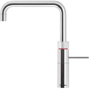 Quooker cube fusion square mat zwart met combi boiler