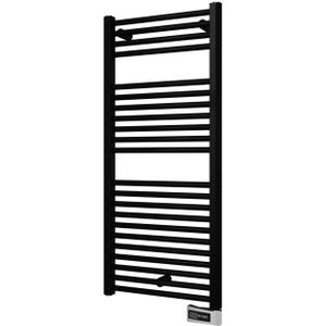 Designradiator elektrisch bws palian-el 111,1x50 cm 500 watt zwart