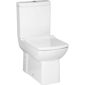 Bws toiletpot staand lara | diepspoel| duo aansluiting | wit