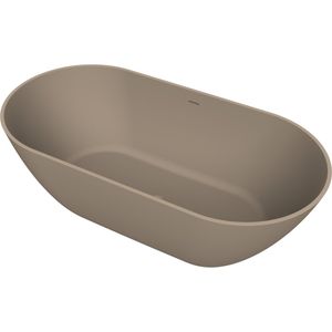 Vrijstaand ligbad arcqua cusco 175x85x55 cm mat truffel