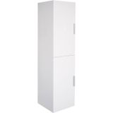 Hoge kast differnz shout 140 cm wit