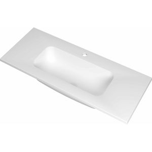 Wastafel ink reflekt 1000x400x15 mm mat wit 3407731