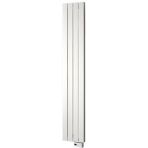 Designradiator plieger cavallino retto elektrisch 800 watt 180x29,8 cm donkergrijs structuur