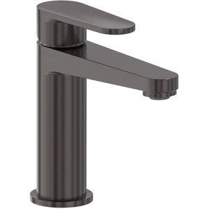Wastafelmengkraan may forma opbouw model s geborsteld carbon black pvd