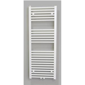 Radiator sanicare middenaansluiting recht 864 watt inclusief ophanging 160x45 cm mat zwart