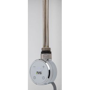 Verwarmingselement tvs el 300 rond chroom met timer