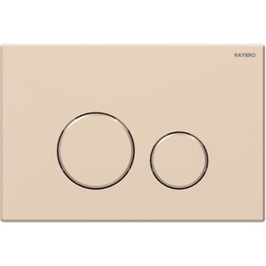 Bedieningsplaat raybro cortado 45 tbv geberit up100 up320 champagne gold