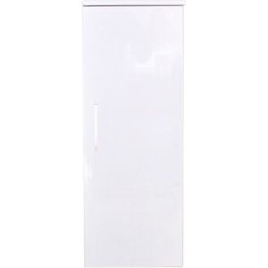 Kolomkast sanicare q6/q14/q16 soft-close deur chromen greep 90x33,5x32 cm hoogglans wit