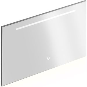 Badkamerspiegel xenz bardolino 160x70 cm met ledverlichting en spiegelverwarming