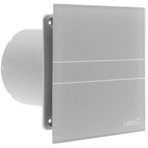 Badkamer ventilator cata e-100 gst timer 100 mm 8w zilver
