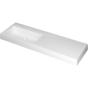 Wastafel ink momento 1400x450x90 mm mat wit 3421356