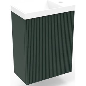 Fonteinkast highland green arcqua ridge 40x55x28 cm incl. Fontein mat wit zonder overloop