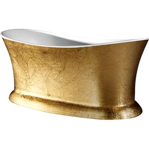 Vrijstaand bad best design color bridgegold acryl 175x79x70 cm goud