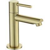 Toiletkraan best design nancy uitloop recht 14 cm 1-hendel mat goud