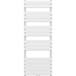 Handdoekradiator bws ress middenaansluiting 160x60 cm wit