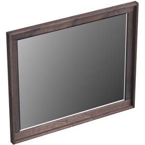 Spiegel forzalaqua reno 59.5x2x50 cm eiken charcoal