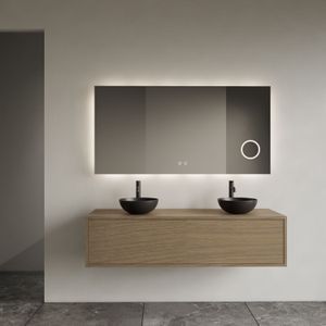 Onderkast gliss design joa ash grey 120 cm incl.topplaat