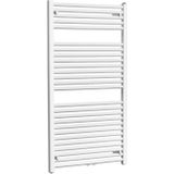 Elara sierradiator wit 1185x600 middenonder aansluiting