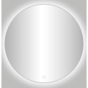 Ronde spiegel best design ingiro inclusief led verlichting ø 60 cm