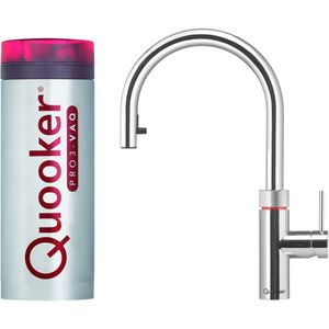 Quooker flex chroom met pro3 vaq-e boiler