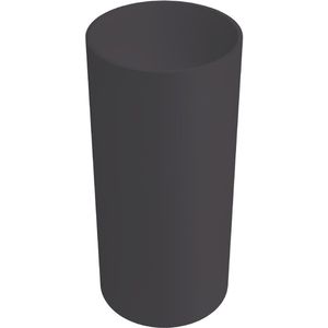 Vrijstaande waskom zenon florida 39x39 cm negro