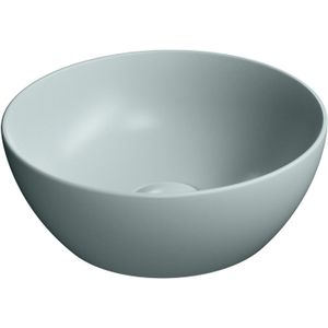 Keramische opbouw waskom sapho pura dia. 32 cm blauw