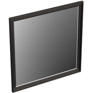 Spiegel forzalaqua reno vierkant 80x80 cm eiken black oiled