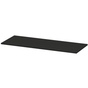 Afdekplaat ink t.b.v. Onderkast gelakt 120 cmx45 cmx2 cm mat zwart 1240276