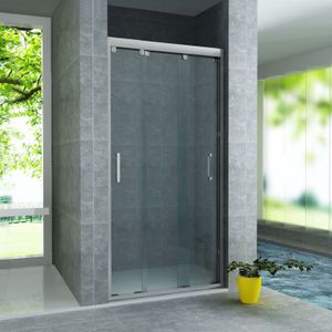 Nisdeur 3-delig schuifdeur bws aloni 80x200 cm 8 mm nano coating