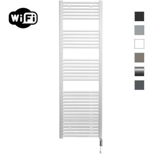 Elektrische radiator sanicare hwv met wifi 172x60 cm wit 1127w met thermostaat wit rechtsonder