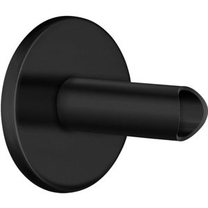 Smedbo montagepakket voor verborgen aansluiting op radiator 8x8.5x8.5 cm rvs mat zwart