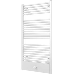 Designradiator bws locco middenaansluiting 121,5x60 cm 660 watt wit