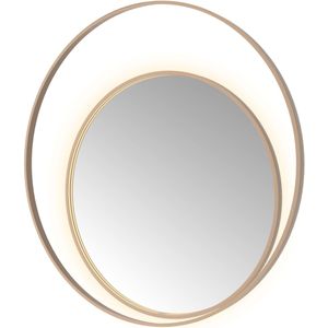 Hotbath &MORE Spiegel - Rond - Geborsteld Koper PVD - 120x120 cm