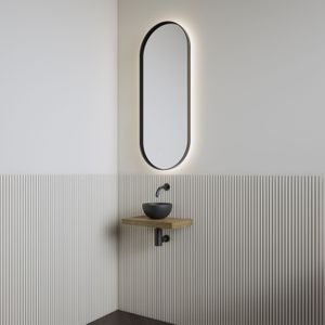 Fonteinset | bws leto | planchet castle brown | waskom mat zwart