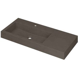Wastafel ink momento 1000x450x90 mm quartz beton 3421436