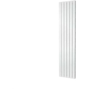 Designradiator plieger cavallino retto enkel 910 watt middenaansluiting 180x45 cm wit