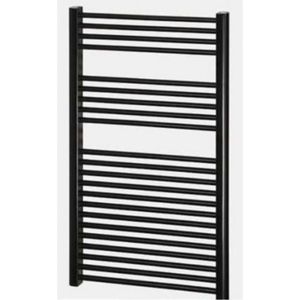 Designradiator bws nile gobi 110x60 cm zwart zijaansluiting