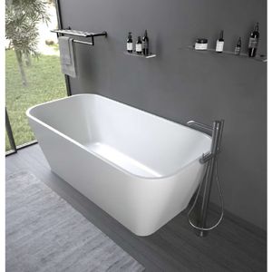 Ligbad ideavit delia arcryl 170x80x60 cm wit mat