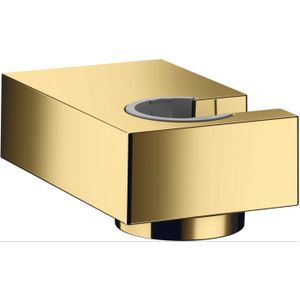 Handdouchehouder porter e hansgrohe wand gepolijst goud