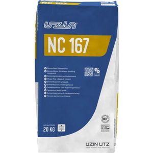 UZIN NC 167 Cementgebonden dekvloer Cementgebonden dekvloer-mortel, zak 20kg