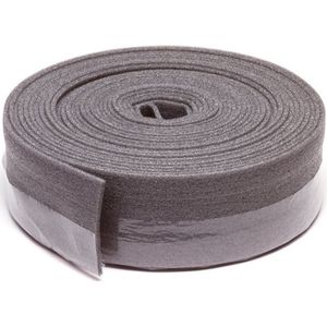 Randisolatie Randisolatie met flap, 8mm dik en 150mm hoog  / rol 25m