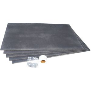 Polystyreen hardfoam isolatie-platen 4,80 m²  (8 st. - 60 x 100 cm à 0,6 cm)