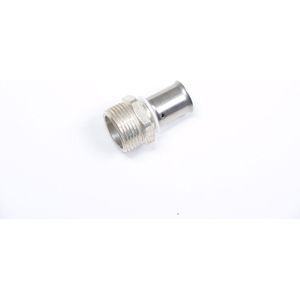 Puntstuk Rechte nippel buitendraad, 20mm x 1/2"
