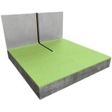 ALU-Foil-Mat 1 m² / 140 Watt (0,5m x 2m)