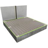 ALU-Foil-Mat 3 m² / 420 Watt (0,5m x 6m)