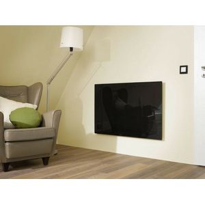 LUCENTO Black infrarood-glaspaneel 300 Watt (60cm x 60cm)