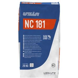 UZIN NC 181 Cement-reparatiemortel Cementgebonden vulmassa, zak 20kg